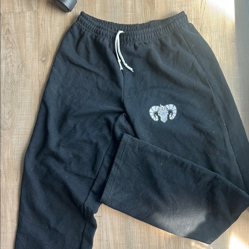 Black Womens Bottoms with Bighorn Design